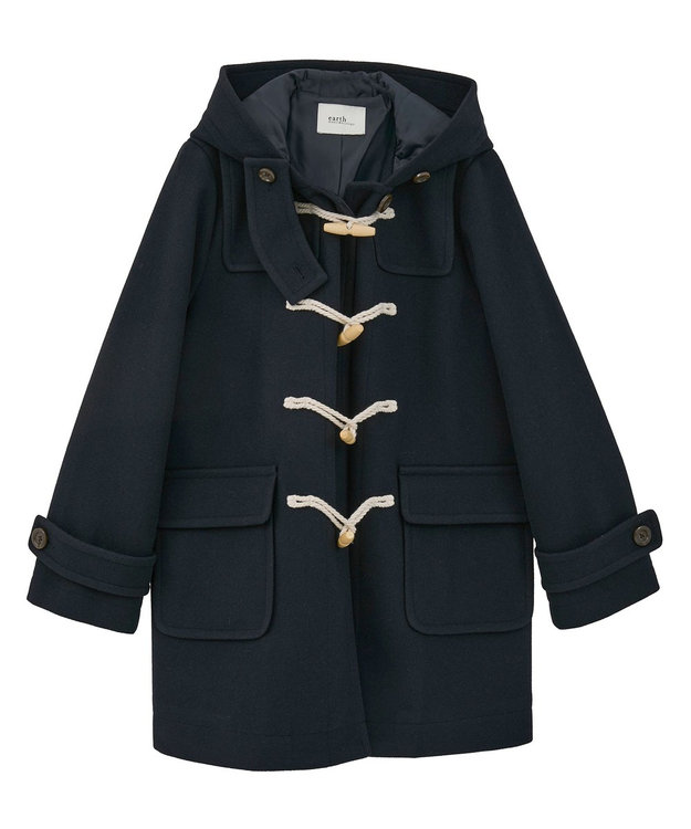 earth music&ecology ダッフルコート Navy
