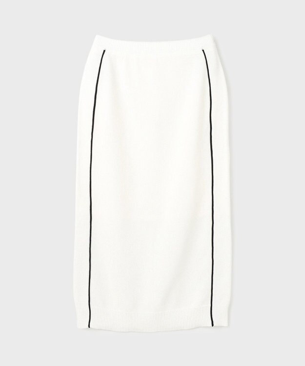 GRACE CONTINENTAL カノコニットスカート ホワイト