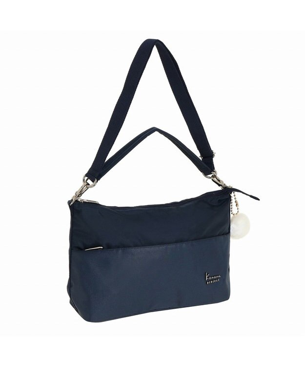 ACE BAGS & LUGGAGE Kanana Collection カナナコレクション ストロール ショルダーバッグ Ｍサイズ 2way 67214 ネイビー