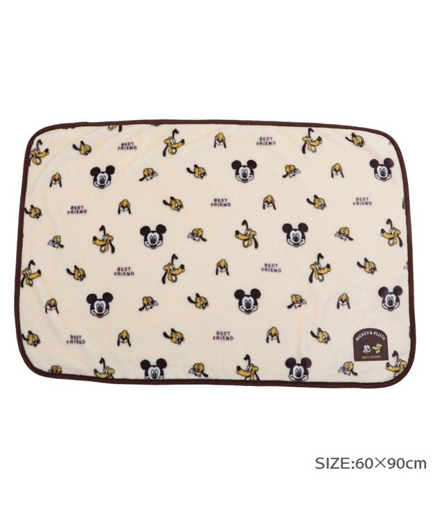 PET PARADISE ディズニー プルート ブランケット ベージュ