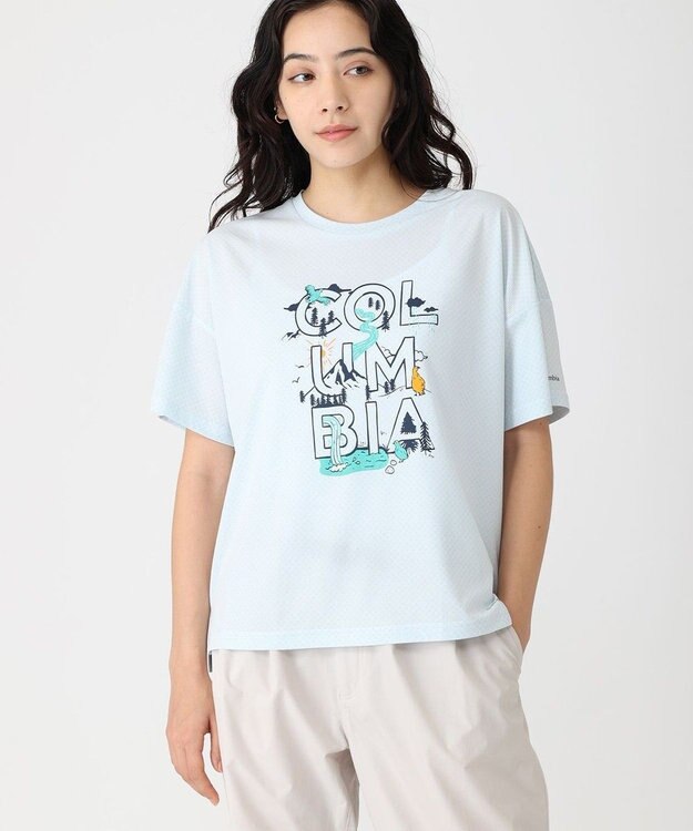 Columbia Columbia/ ウィメンズローハイクオムニフリーズショートスリーブTシャツ /コロンビア Ice Grey