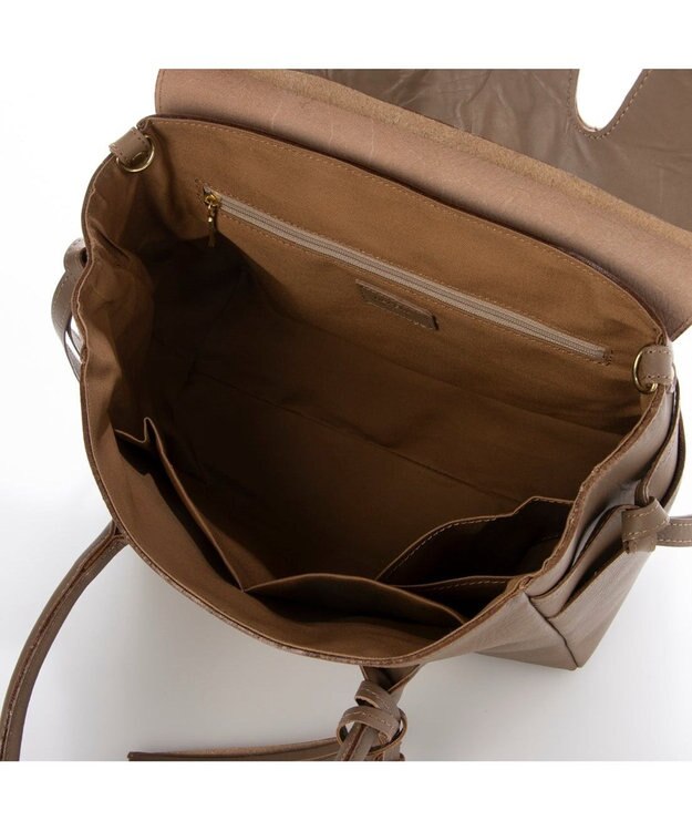 UNBILLION 【テレビ ドラマ着用アイテム】perche 姫路オイルレザーフラップ付きトートバッグS オーク