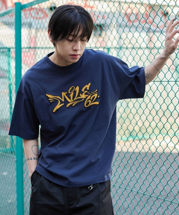 WEGO グラフィックBIG　T（SS） ネイビー