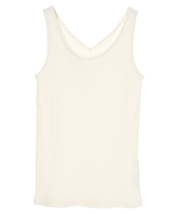 earth music&ecology ２ＷＡＹネックタンクトップ Off White