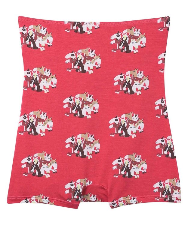 une nana cool 2026年お年賀「まるっとうまくいく」 ハラマキ付きショーツ レッド