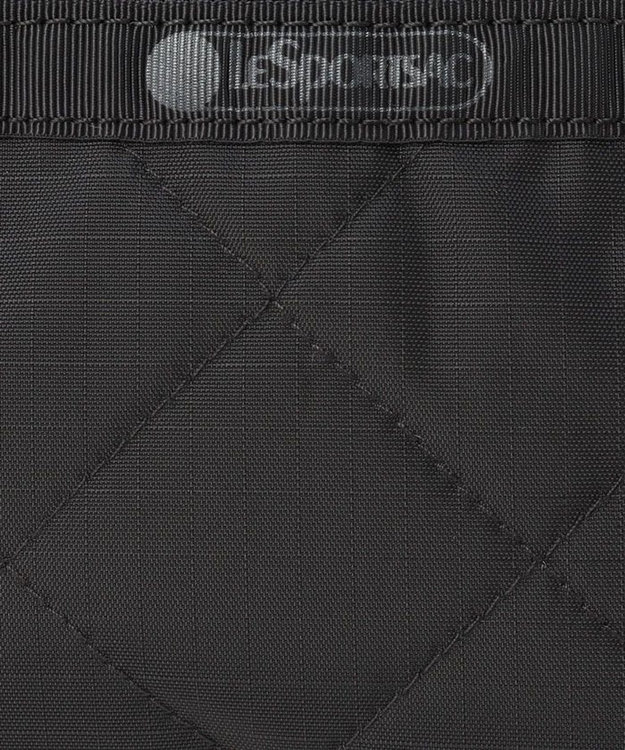 LeSportsac CHAIN COSMETIC CLUTCH/ブラックチェーンキルト ブラックチェーンキルト