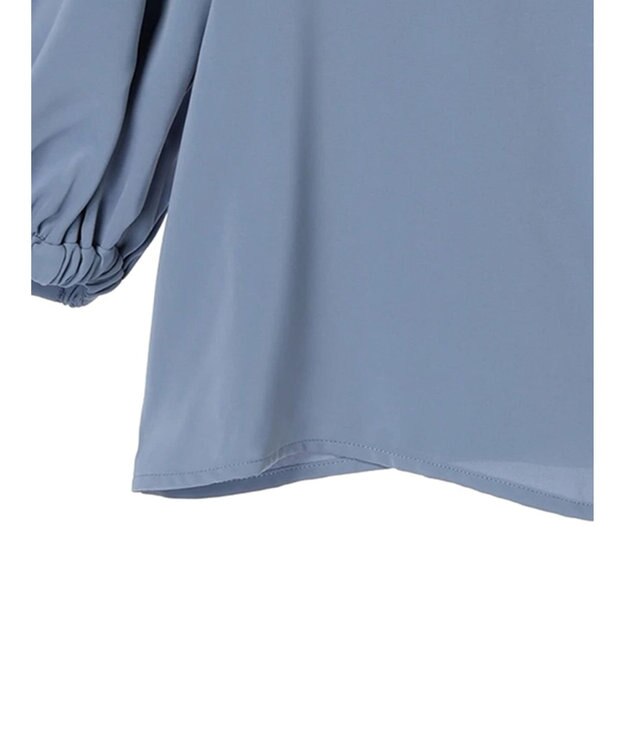 earth music&ecology メローラッフルブラウス Sax