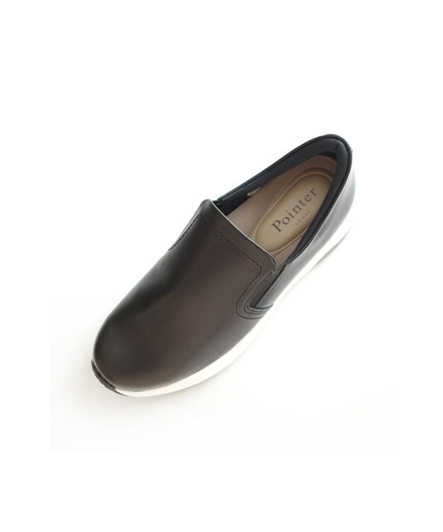 Pointer 日本製 本革スリッポン ブラック