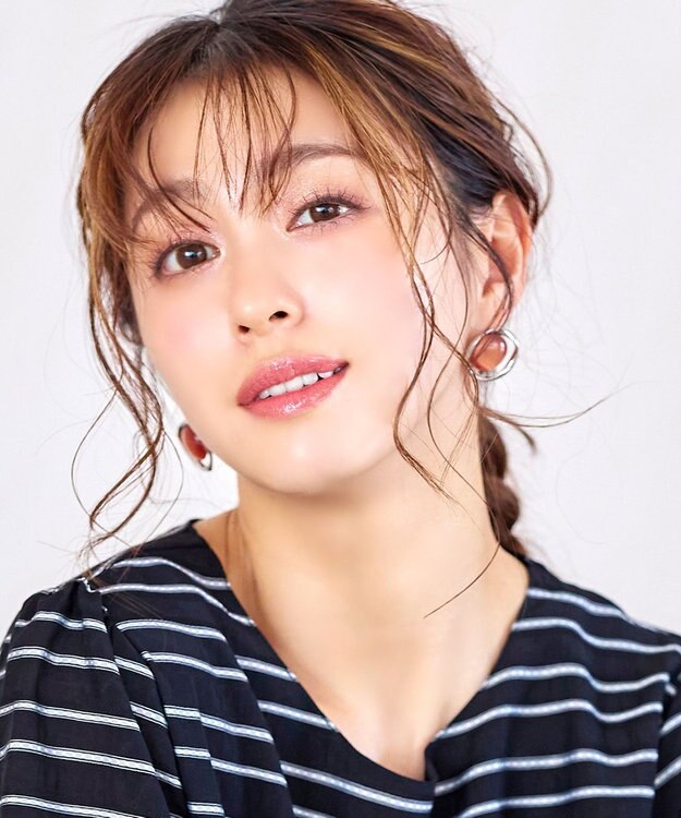 Tiaclasse スフィアーアクリル＋サークルピアス シルバー×オレンジ