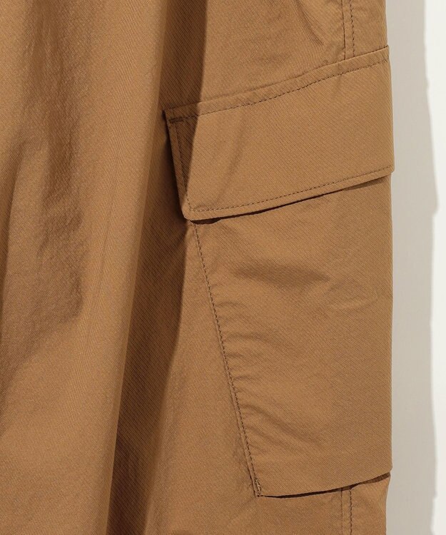 JOSEPH ABBOUD MOUNTAIN 【軽量】ハイパワーストレッチカルゼ トレッキングカーゴパンツ キャメル系