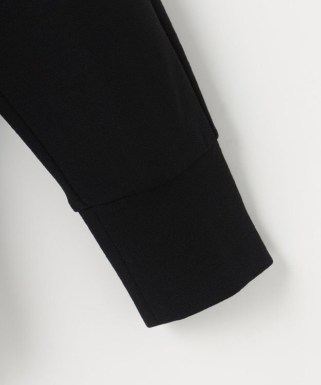 ANY SIS カットジョーゼット カーディガン ブラック