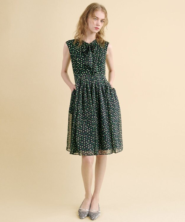 TOCCA 【消臭・洗える】LOVE ドレス ネイビー系5