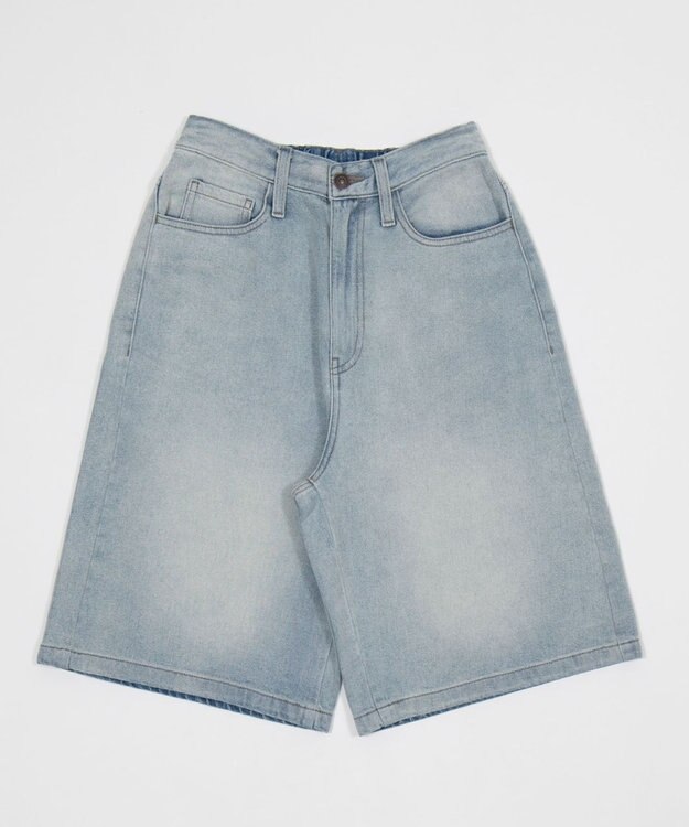 WEGO デニムハーフパンツ デニム淡色