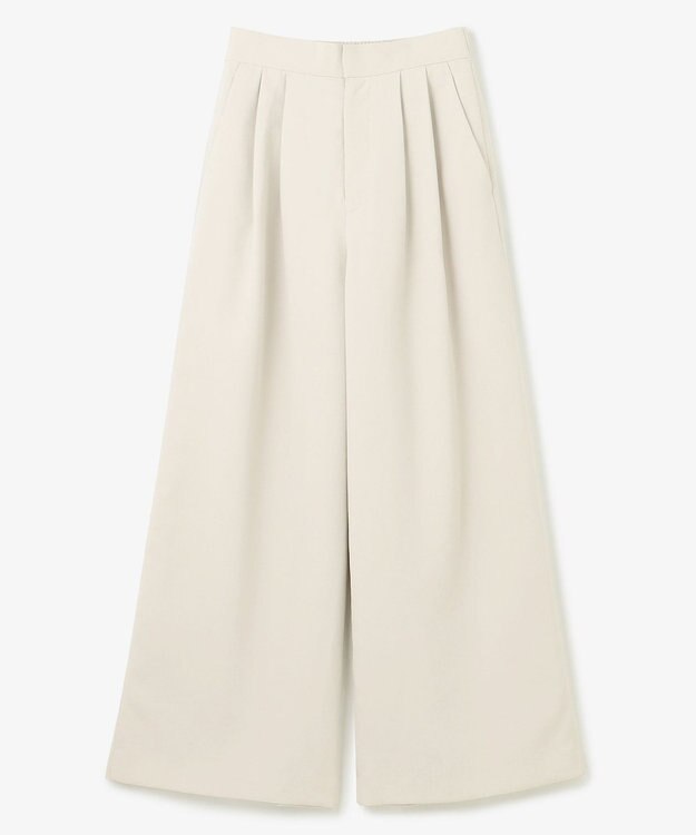 NAVE 【ReNAVE・洗える/UVカット】スパンポリエステル パンツ ベージュ系