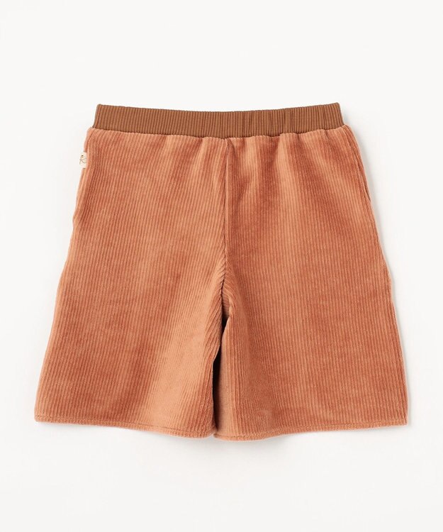 組曲 KIDS 【110-140㎝】コーディロイ ハーフパンツ キャメル系