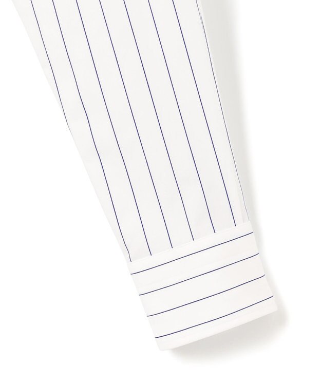 J.PRESS MEN 【PREMIUM PLEATS / 形態安定】スーピマコットンボールドストライプ ドレスシャツ / B.D. ネイビー系2