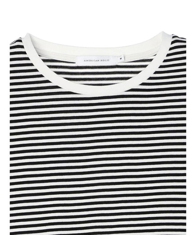 AMERICAN HOLIC ＵＶカット７分袖タックプルオーバー Border