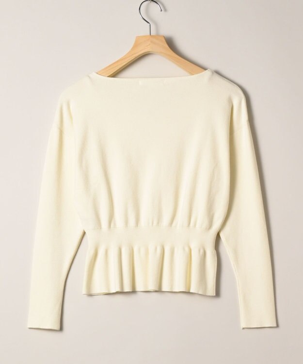 ONWARD Reuse Park 【組曲】ニット春夏 ホワイト