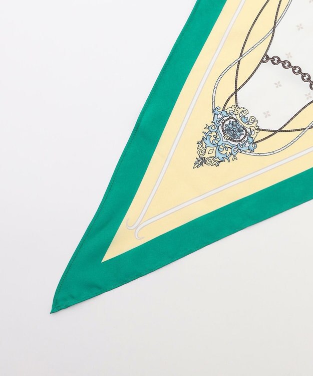 ANY ダイヤスカーフ グリーン系