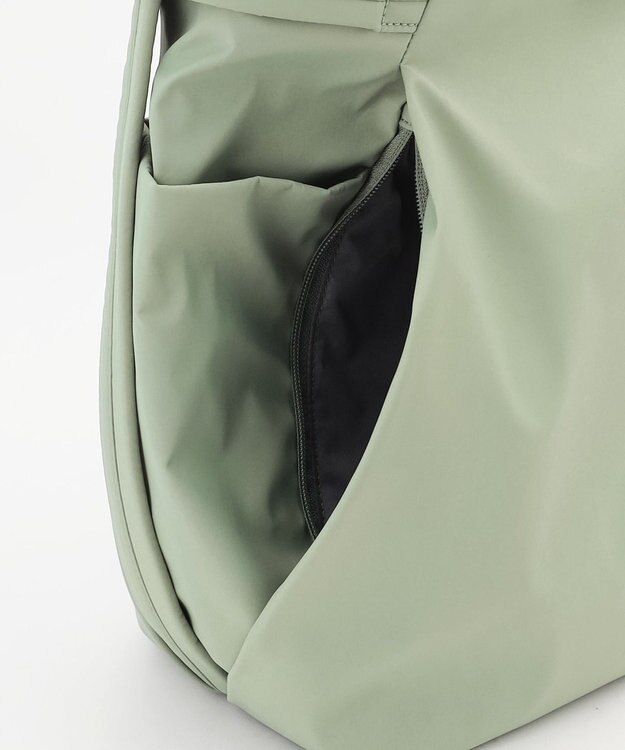 Y'SACCS 【ナイロンタフタ】トラベルショルダーリュック mini ライトグリーン