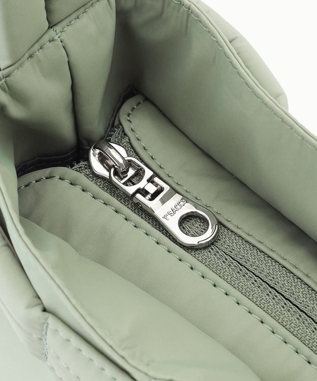 Y'SACCS 【ナイロンタフタ】トラベルショルダーリュック mini ライトグリーン