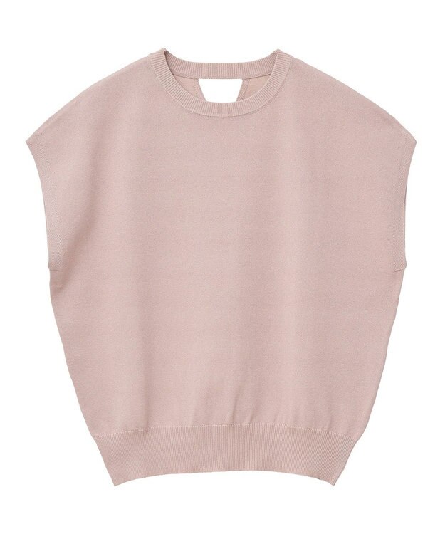 AMERICAN HOLIC 【接触冷感】ラメフレンチスリーブニットプルオーバー Pink