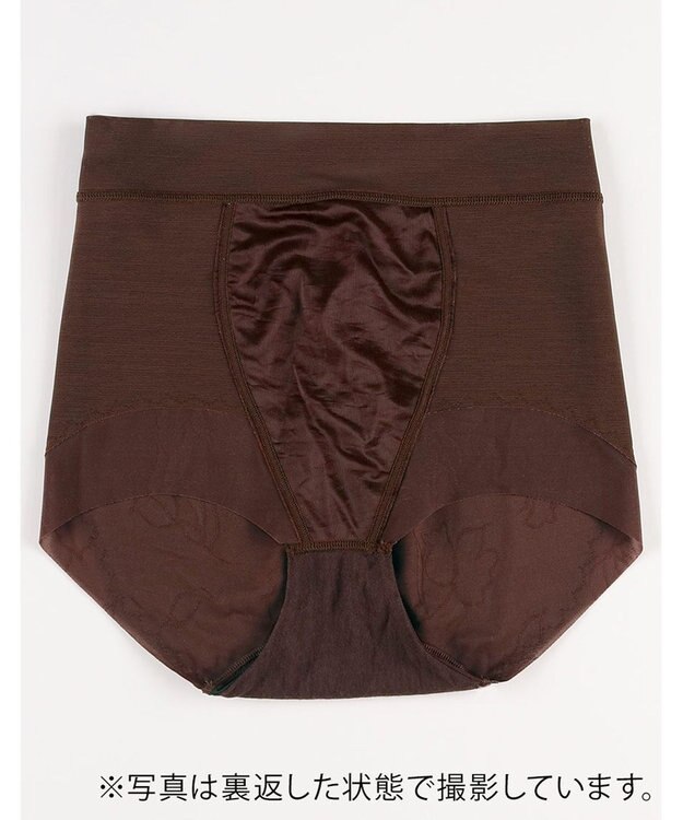 WACOAL ガードル ショート丈 高くヒップアップ 下腹部もすっきり ラクな着用感 レディース メッシュタイプ GRC326 /ワコール シナモンブラウン