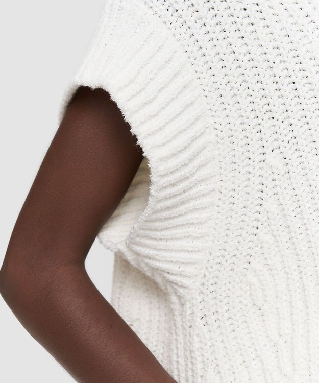 JOSEPH コットンテリー　ニットトップ Wax