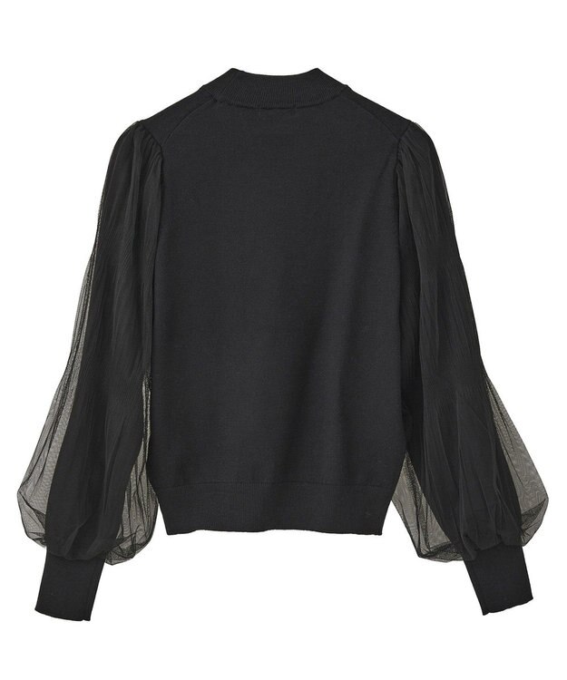 earth music&ecology レンチング(TM)エコヴェロ(TM)(マジョリカプリーツ) Black