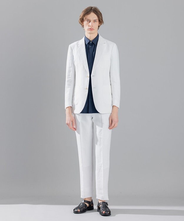 JOSEPH HOMME BELGIUM LINEN TROPICAL JACKET ホワイト系