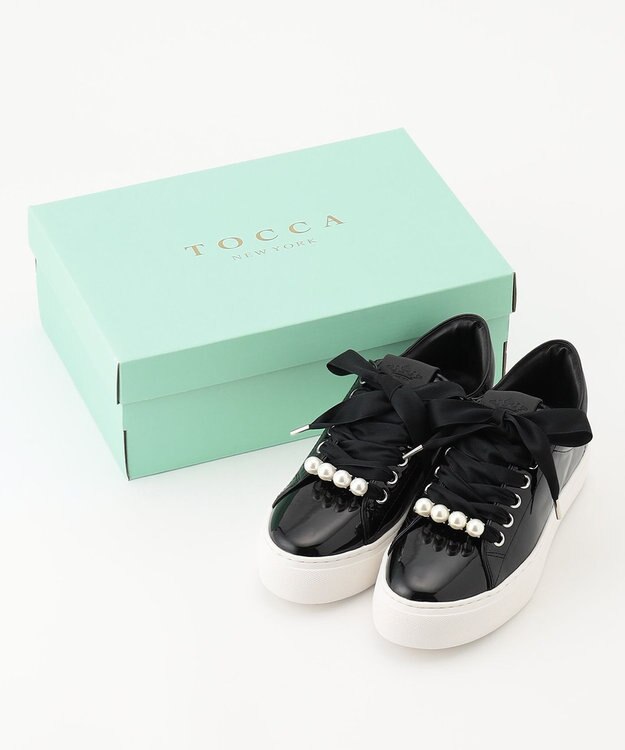 TOCCA 【軽量】PEARL SNEAKERS スニーカー ブラック系