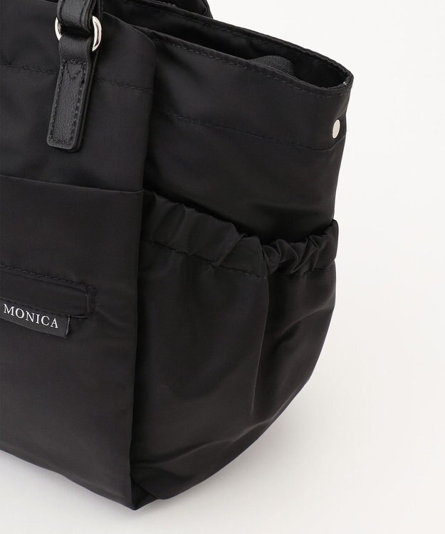 LA BAGAGERIE 【MONICA】ポーチ付き3WAYトートバッグ ブラック