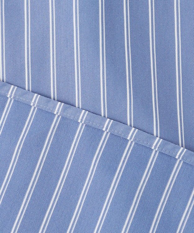 J.PRESS MEN パッチフラップ マルチストライプシャツ/B.D. サックスブルー系1