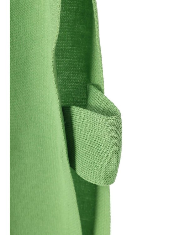 Green Parks ロングニットベスト Green