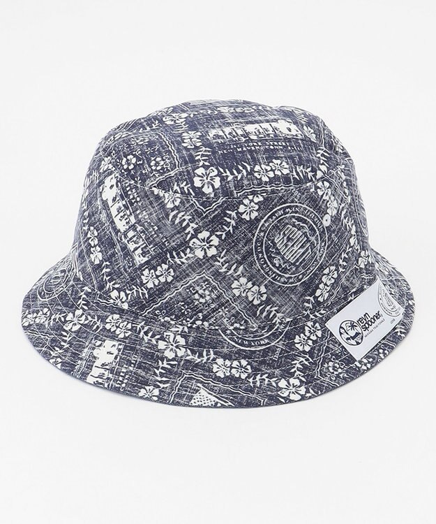 J.PRESS MEN 【120th anniversary】Reyn spooner×J.PRESS リバースプリント バケットハット ネイビー系5