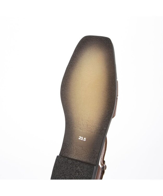 ing <ing>【WEB限定】Tストラップデザインシューズ ブラウン