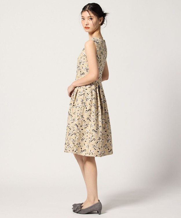 TOCCA 【洗える・消臭】LADY'S EARDROP ドレス ブラウン系7