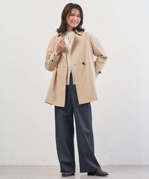 J.PRESS LADIES Artirosa トレンチ コート ベージュ系