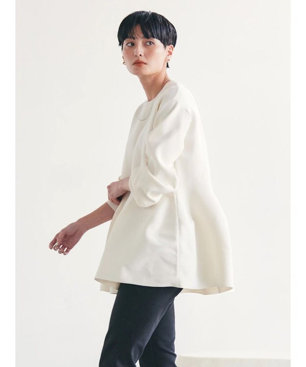 AMERICAN HOLIC エコカルットフレアテールプルオーバー Off White