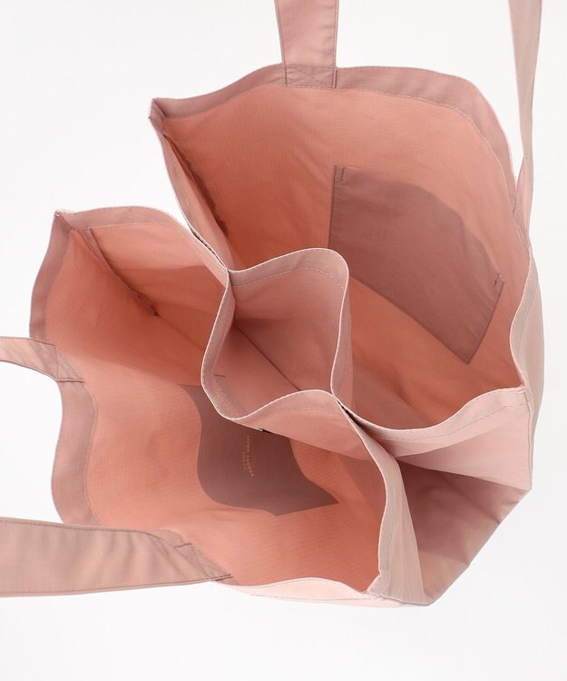 J.PRESS YORK STREET 【UNISEX】2ポケットロゴトートバック ピンク系