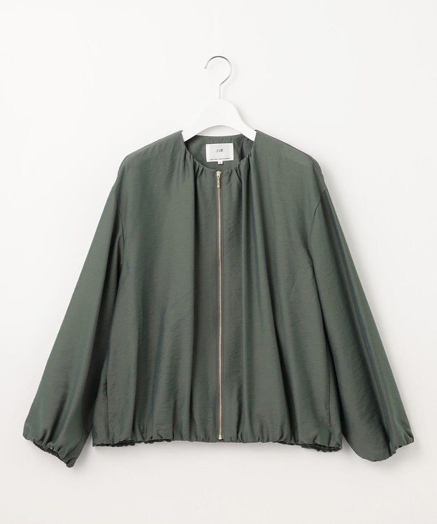 23区 L 【接触冷感/速乾】シアータンブラー ブルゾン カーキ系