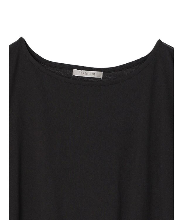 Green Parks 袖タックデザインカットチュニック Gray