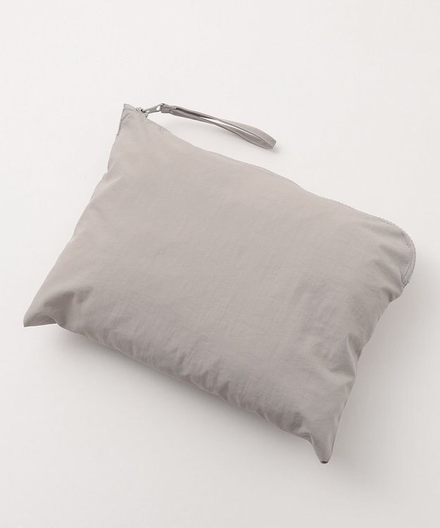 ANY フーデットレインコート グレー