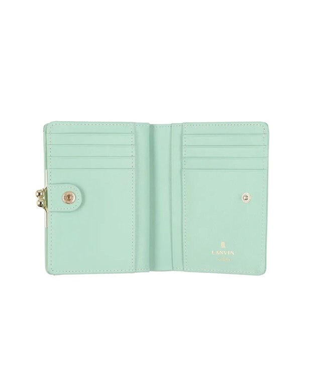 LANVIN en Bleu リュクサンブール 口金二つ折り財布 ミント