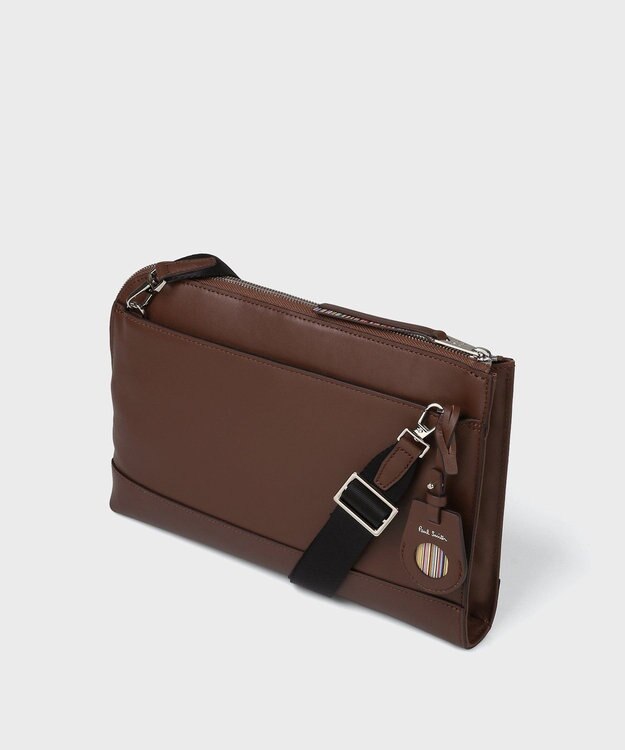 Paul Smith モダンビジネス 2WAYクラッチバッグ ダークブラウン