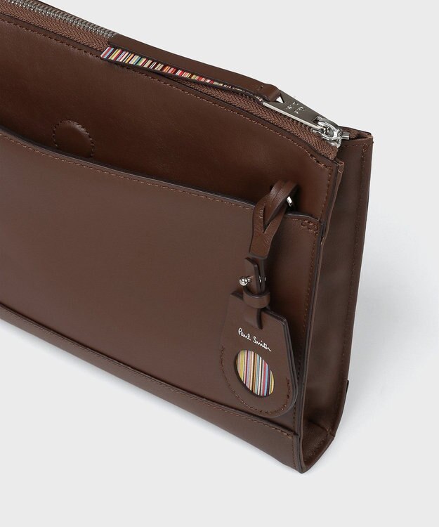 Paul Smith モダンビジネス 2WAYクラッチバッグ ダークブラウン