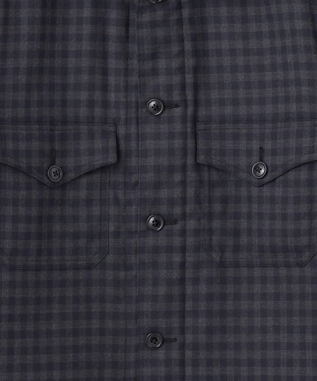 J.PRESS MEN ツイルサキソニー CPOジャケット ネイビー系3