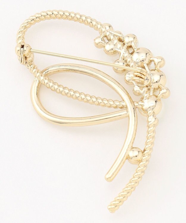 ANY SIS ラインパール調 ブローチ キスカ