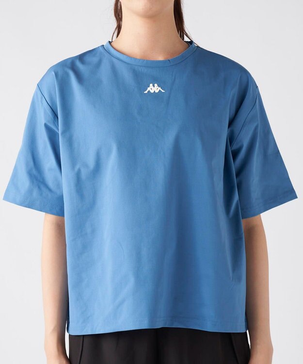OP／FILA 【Kappa】半袖ロゴTシャツ ブルー