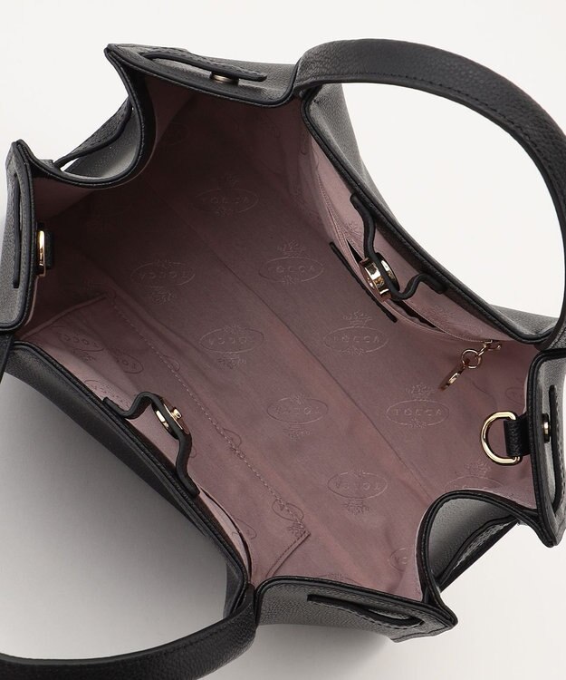 TOCCA PONTIS LEATHER BAG バッグ ブラック系
